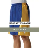 NF5497 A4 Adult Mesh/Dazzle Short Royal/Gold