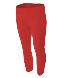 NG6166 A4 Girls Softball Pant SCARLET