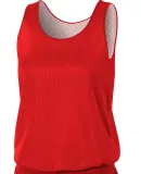 NW1000 A4 Reversible Mesh Tank SCARLET/ WHITE