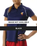 NW3197 A4 Adult Moisture Management Polo Shirt Black