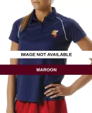 NW3197 A4 Adult Moisture Management Polo Shirt Maroon