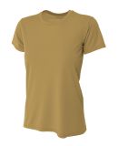 NW3201 A4 Women's Cooling Performance Crew T-Shirt in Vegas gold