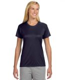 NW3201 A4 Women's Cooling Performance Crew T-Shirt in Navy