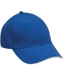 PE102 Adams Polyester Performer Cap in Royal/ white