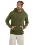 Champion S700 Logo 50/50 Pullover Hoodie in Fresh olive