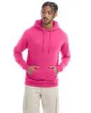 Champion S700 Logo 50/50 Pullover Hoodie in Wow pink