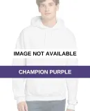 Champion S700 Logo 50/50 Pullover Hoodie Champion Purple
