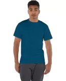 T425 Champion Adult Short-Sleeve T-Shirt T525C in Late night blue