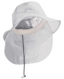 UBM101 Adams Extreme Vacationer Bucket Cap in White