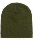 Y1500 Yupoong Heavyweight Knit Cap in Olive