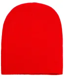 Y1500 Yupoong Heavyweight Knit Cap in Red