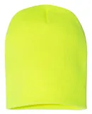 Y1500 Yupoong Heavyweight Knit Cap in Safety yellow