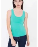 8308 American Apparel Cotton Spandex Tank Top Mint