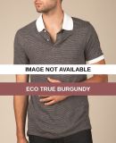 Alternative Apparel AA1901 Eco Jersey Stripe Polo  Eco True Burgundy