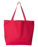 8503 Liberty Bags 12 Ounce Cotton Canvas Tote Bag RED