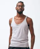 S105TC Tultex Unisex Fine Jersey Tank 105 105TC Heather Grey