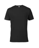 DELTA APPAREL 116535 ADULT S/S TEE in Black