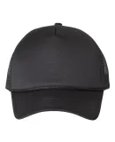 VC700 - Valucap - Foam Trucker Cap Black/ Black