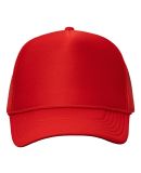 Valucap VC700 Foam Trucker Cap in Red/ red