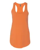 Next Level 6933 The Terry Racerback Tank NEON HTHR ORANG