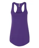 Next Level 6933 The Terry Racerback Tank PURPLE RUSH