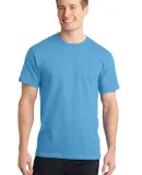 PC150 Port & Company Essential Ring Spun Cotton T- Aquatic Blue