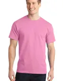 PC150 Port & Company Essential Ring Spun Cotton T- Candy Pink