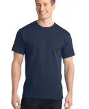 PC150 Port & Company Essential Ring Spun Cotton T- Navy