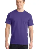 PC150 Port & Company Essential Ring Spun Cotton T- Purple