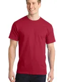 PC150 Port & Company Essential Ring Spun Cotton T- Red