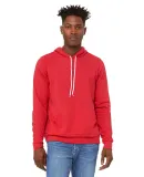 BELLA+CANVAS 3719 Unisex Cotton/Polyester Pullover in Heather red