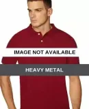 6420 Next Level Apparel Men's Slub Polo Heavy Metal
