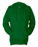 0260TC Unisex Beach Hoodie in Kelly green