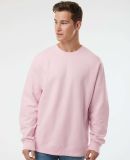 SS3000 Independent Trading Co. Crewneck Sweatshirt in Light pink