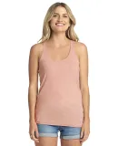 Next Level 6733 Tri-Blend Racerback Tank DESERT PINK