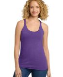 Next Level 6733 Tri-Blend Racerback Tank in Purple rush