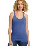 Next Level 6733 Tri-Blend Racerback Tank in Vintage royal