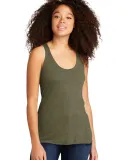 Next Level 6733 Tri-Blend Racerback Tank MILITARY GREEN