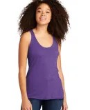 Next Level 6733 Tri-Blend Racerback Tank PURPLE RUSH