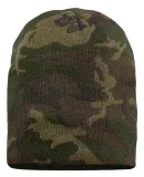 SP08 Sportsman 8 Inch Knit Beanie  in Green camo