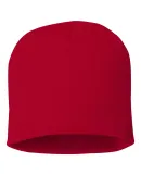 SP08 Sportsman 8 Inch Knit Beanie  in Red