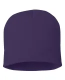 SP08 Sportsman 8 Inch Knit Beanie  in Purple