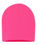 Blank Hat SP08 Sportsman 8 Inch Knit Beanie  in Neon pink