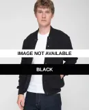 F499 American Apparel Flex Fleece Club Jacket Black