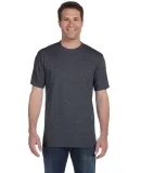 780 Anvil Middleweight Ringspun T-Shirt in Heather dk grey