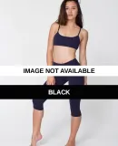 RSAAK304 American Apparel Knee Length Fitness Pant Black