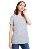 US115 US Blanks Relaxed Boyfriend Tee in Heather grey