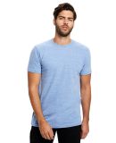 US Blanks US2229 Tri-Blend Jersey Tee in Tri blue