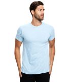 US Blanks US2229 Tri-Blend Jersey Tee in Tri light blue