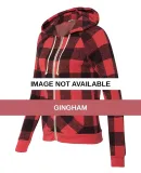 09573F2 Alternative Ladies' Adrian Hoodie Gingham